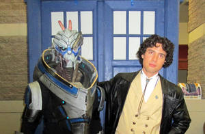 The Doctor and Garrus