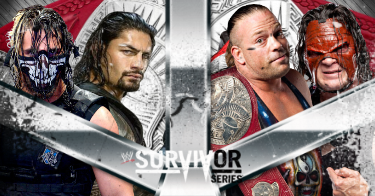 WWE Survivor Series The Shield vs Kane and RVD by FroggyDoo on DeviantArt