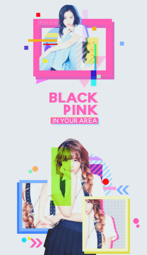 160815 // GRAPHIC JISOO LISA 'BP IN YOUR AREA'