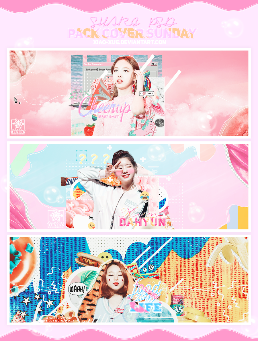 [PSD] SUNDAY | TWICE COVERS | BY XIAOXUE