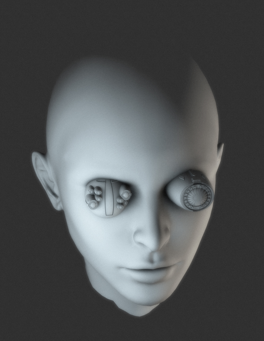 Mech head by boomtrance on DeviantArt