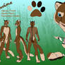 Refsheet for my future fursuit: Introducing Poohma