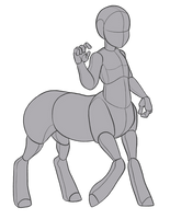 [F2U] Centaur Mannequin