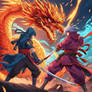 Shinobi vs Dragon Ninja 01