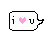 I Heart You Decor Pixel F2U