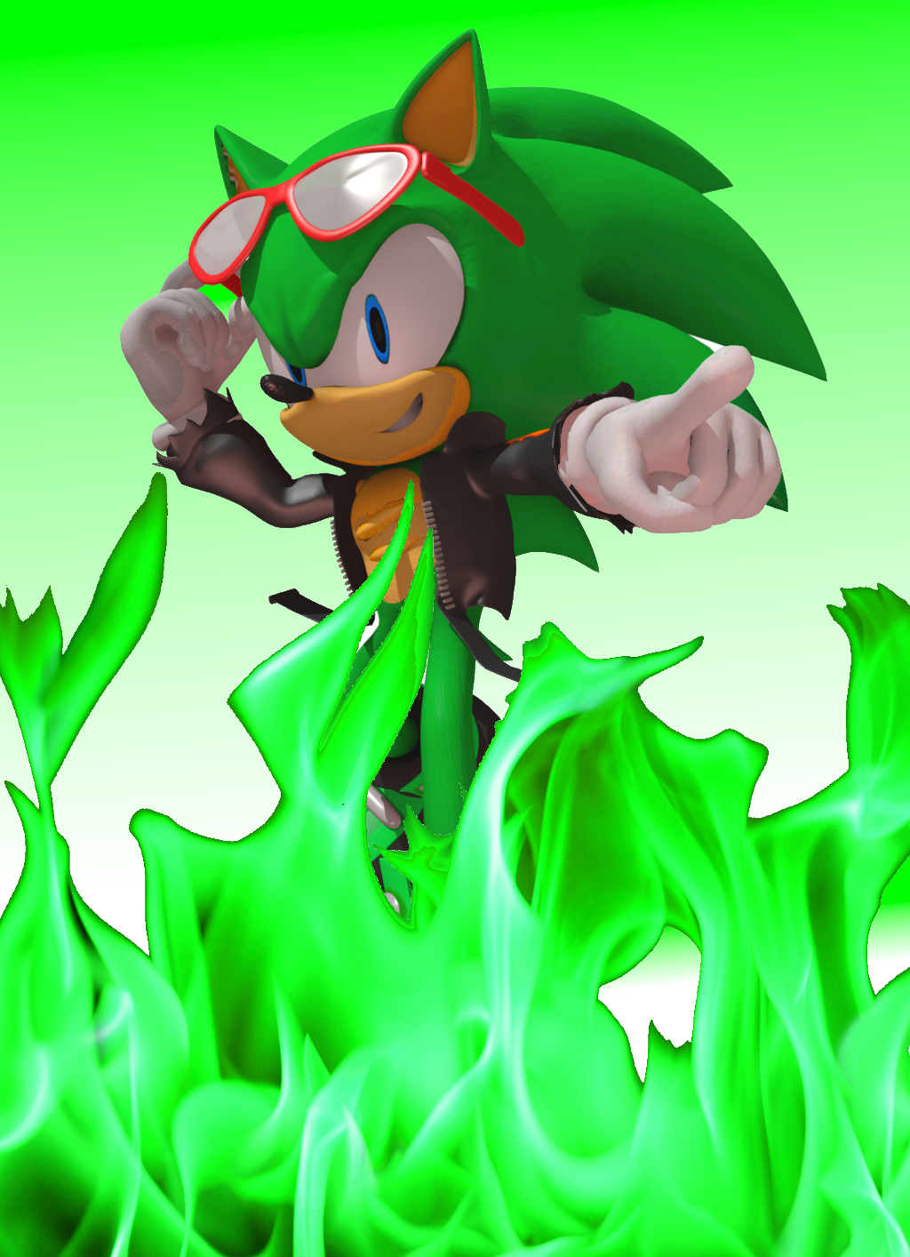 Scourge The Hedgehog profile pics