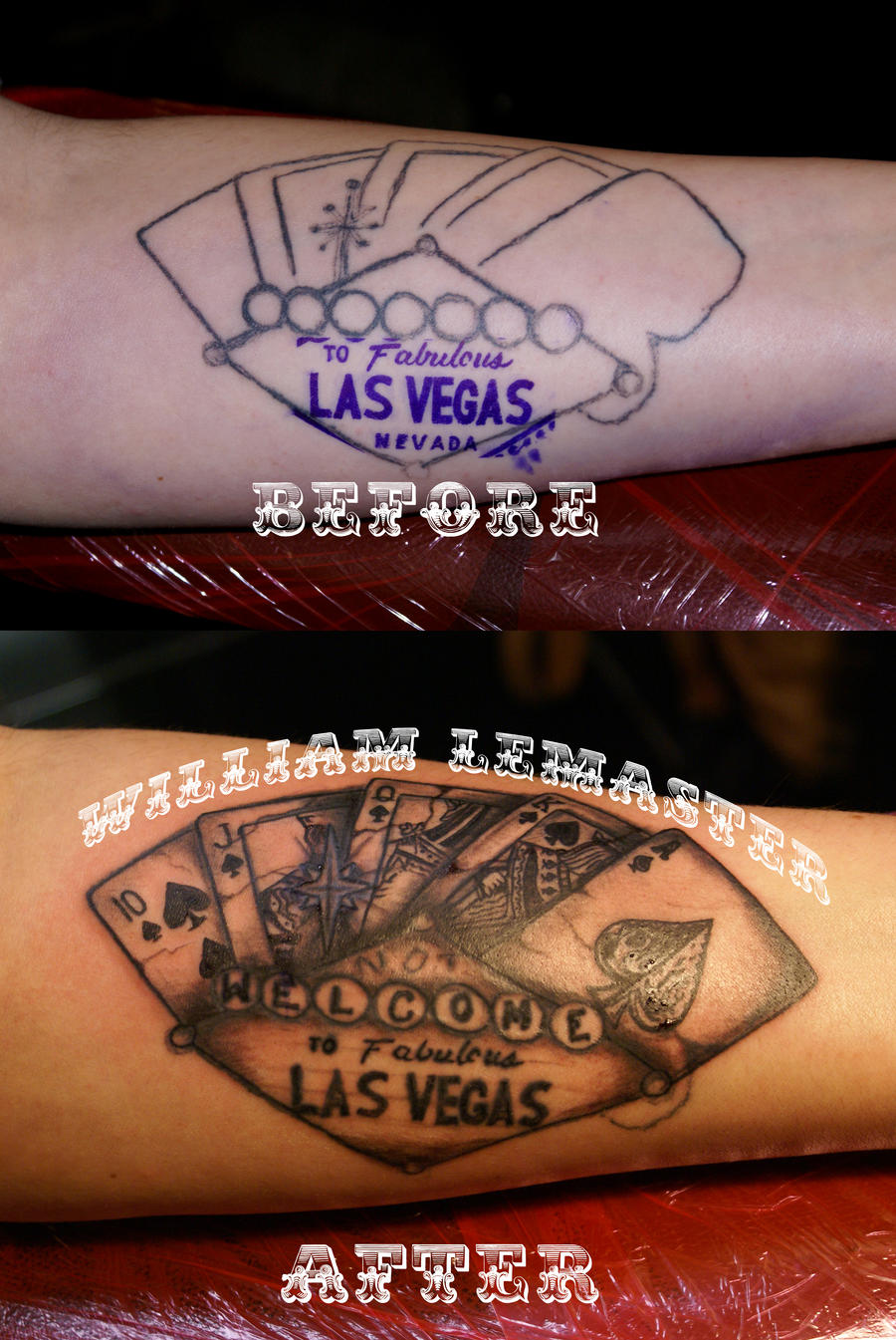 Hovedsagelig Fra Adskillelse Tattoo Fix - Not Welcome to Las Vegas by lemaster99705 on DeviantArt