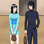 P.Com. Hikari and Sasuke