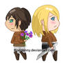 Eren and Historia: Secret love