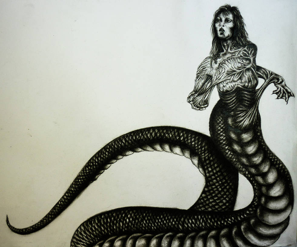 Half Women Half Snake by MollySpeaight on DeviantArt