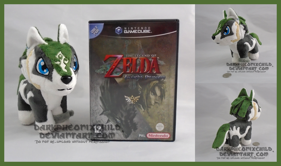 Chibi Wolf Link SOLD