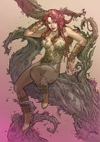 Poison Ivy Tribute Colored