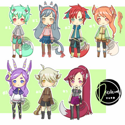 Set Price Adoptables || [2/7 OPEN]