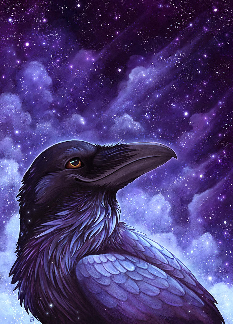Синяя ворона читать. Ворон Бхушунда. «Мудрый ворон». Ворона арт. Ворона красивая.