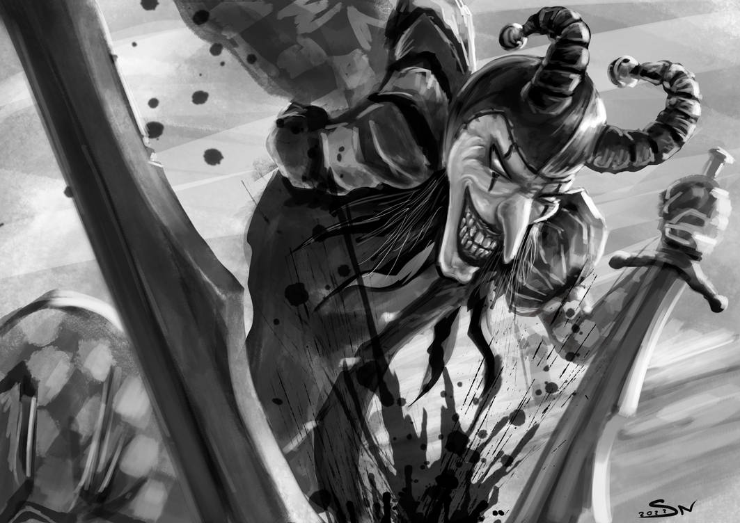 Shaco Concept Art by Trimeria on DeviantArt