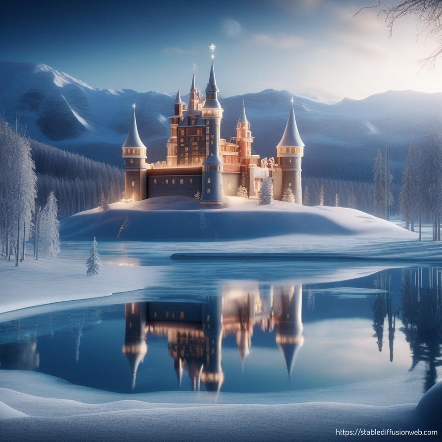 Merry Christmas from Santa's Castle 01 by dd-los-1 on DeviantArt