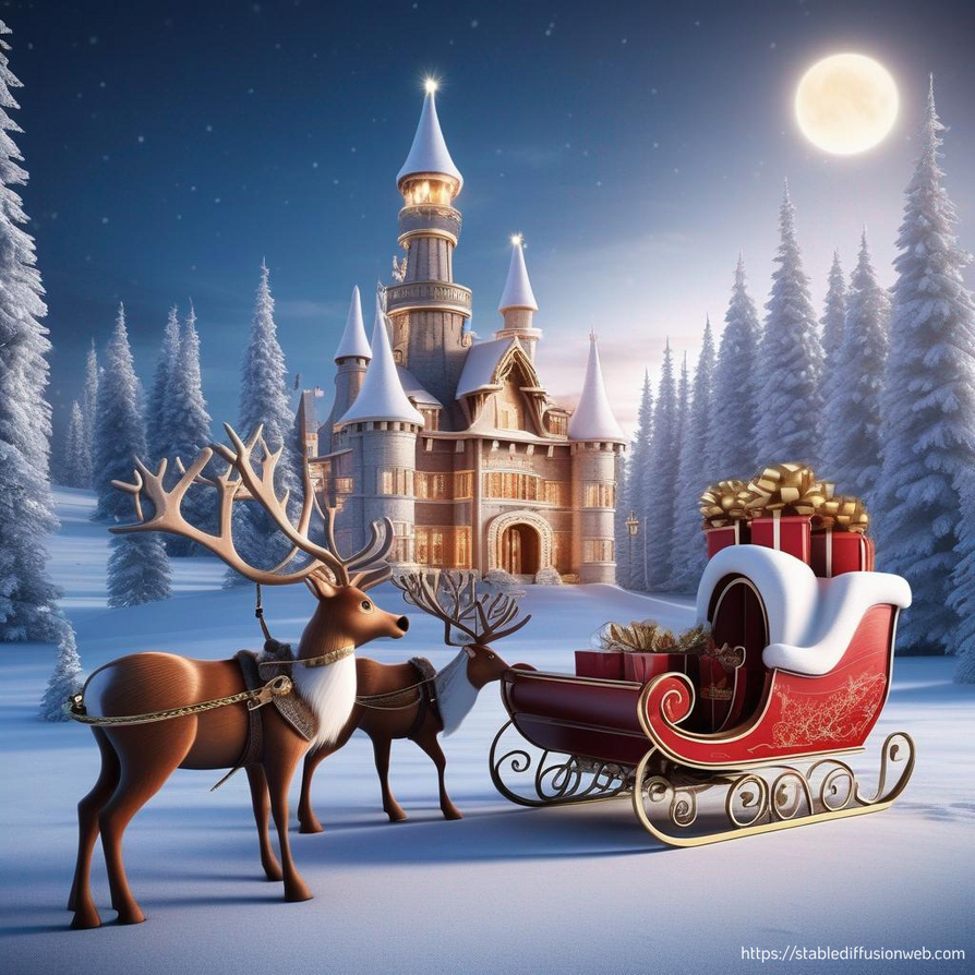 Merry Christmas from Santa's Castle 03 by dd-los-1 on DeviantArt