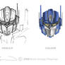 Optimus Prime head study