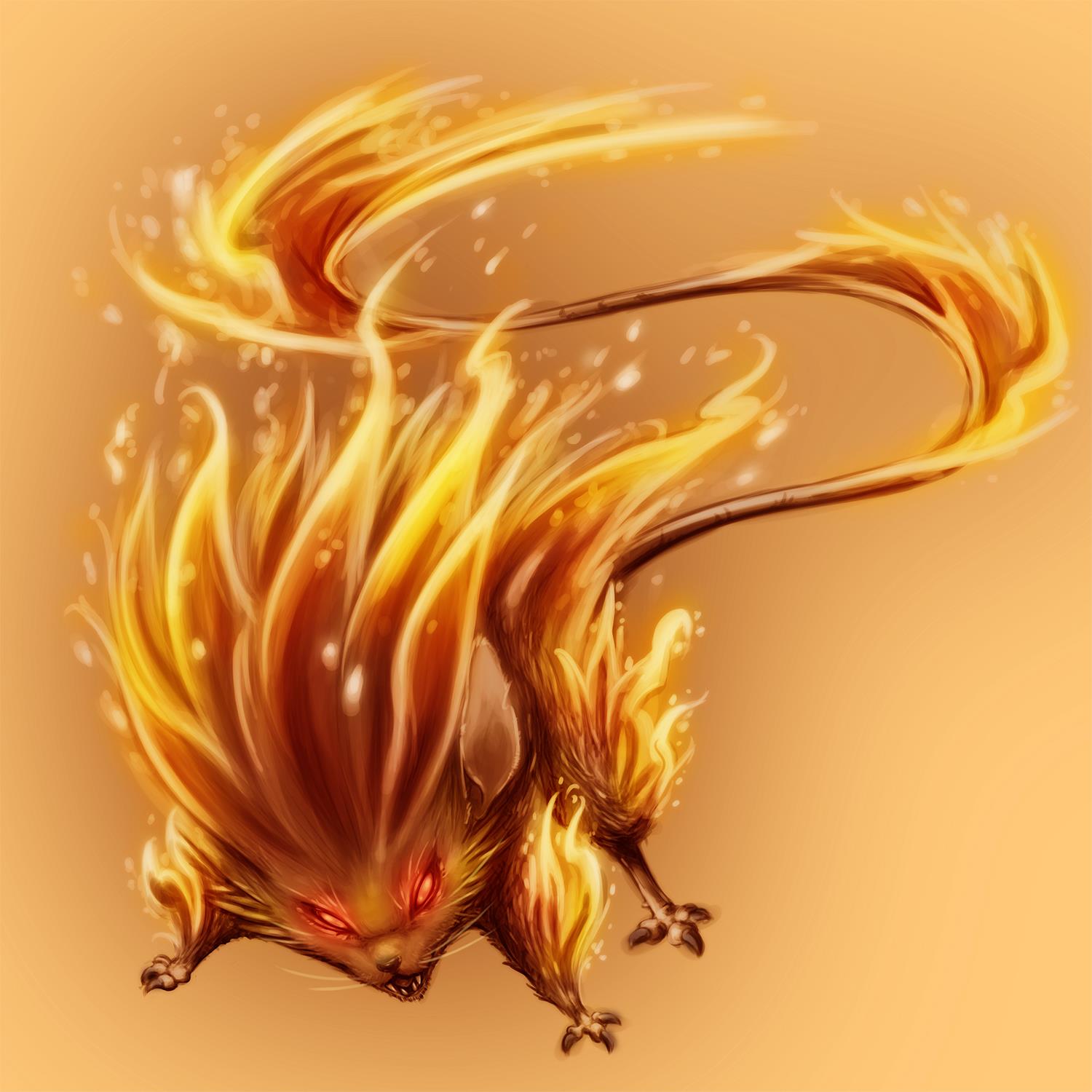 Fire Rat by YAKUMOFUJII on DeviantArt