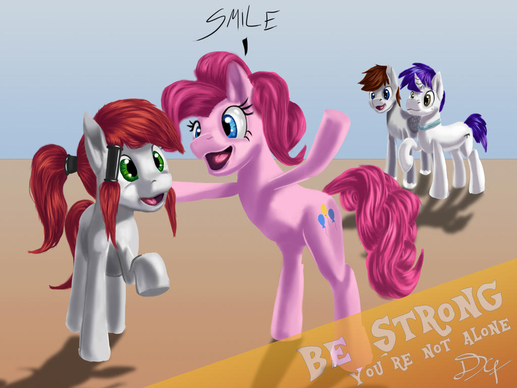 BE STRONG my little Pegasister