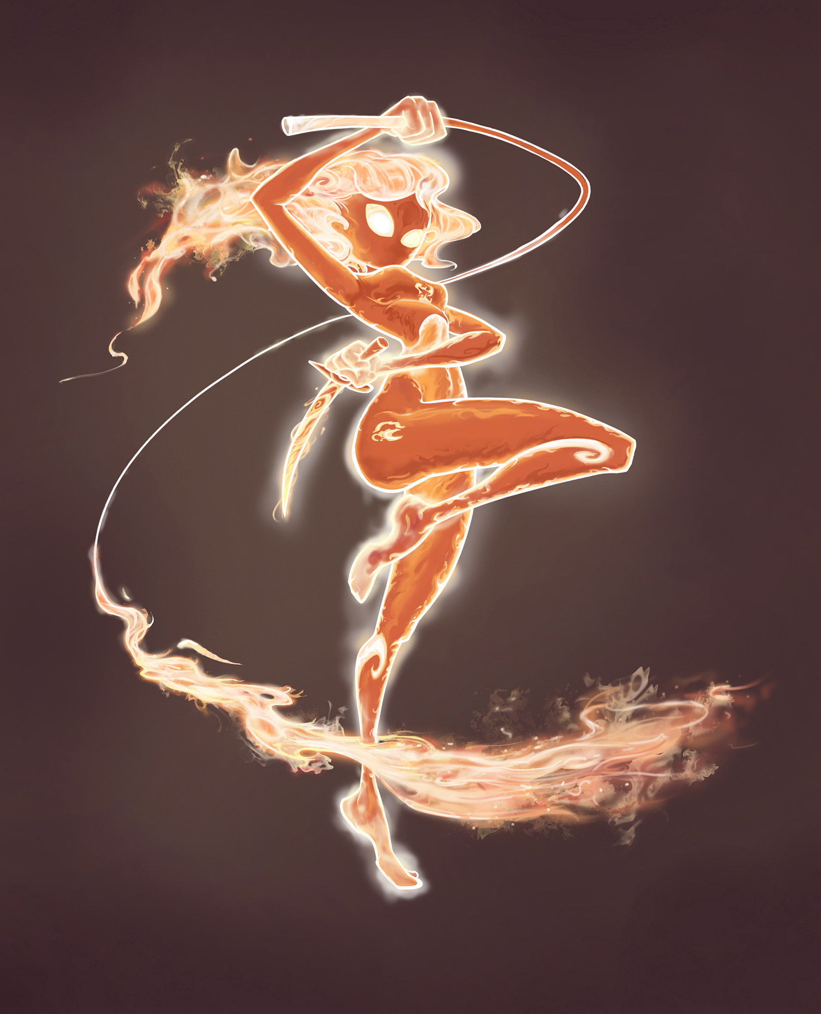 Fire Elemental Hero fire elemental! by theincredibleandy on DeviantArt