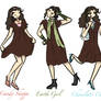 Brown Dress styles