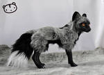 Silver Fox - poseable art doll by LisaToms