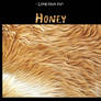 Long faux fur - Honey/golden