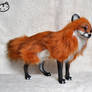 Red fox- posable art doll