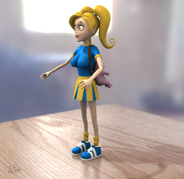 3d Brittany - toy