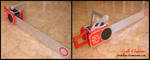 Grell's Chainsaw by TsukiLion