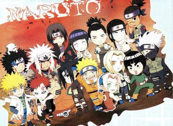 Naruto Chibi Group