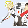 Overwatch Mercy and TF2 medic
