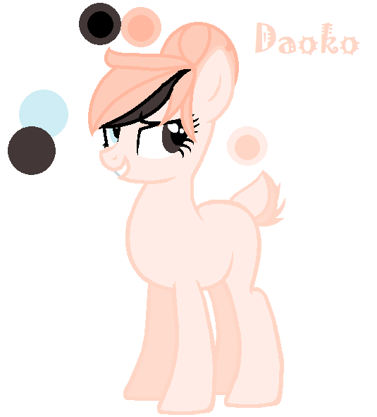 Daoko (MLP OC BASE) by CitrineTheGem on DeviantArt