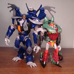 TF Prime Beast Hunters Knock Out x Darksteel