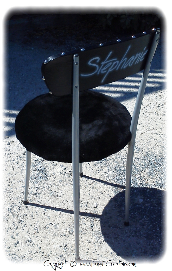 A chair with IAN - 2