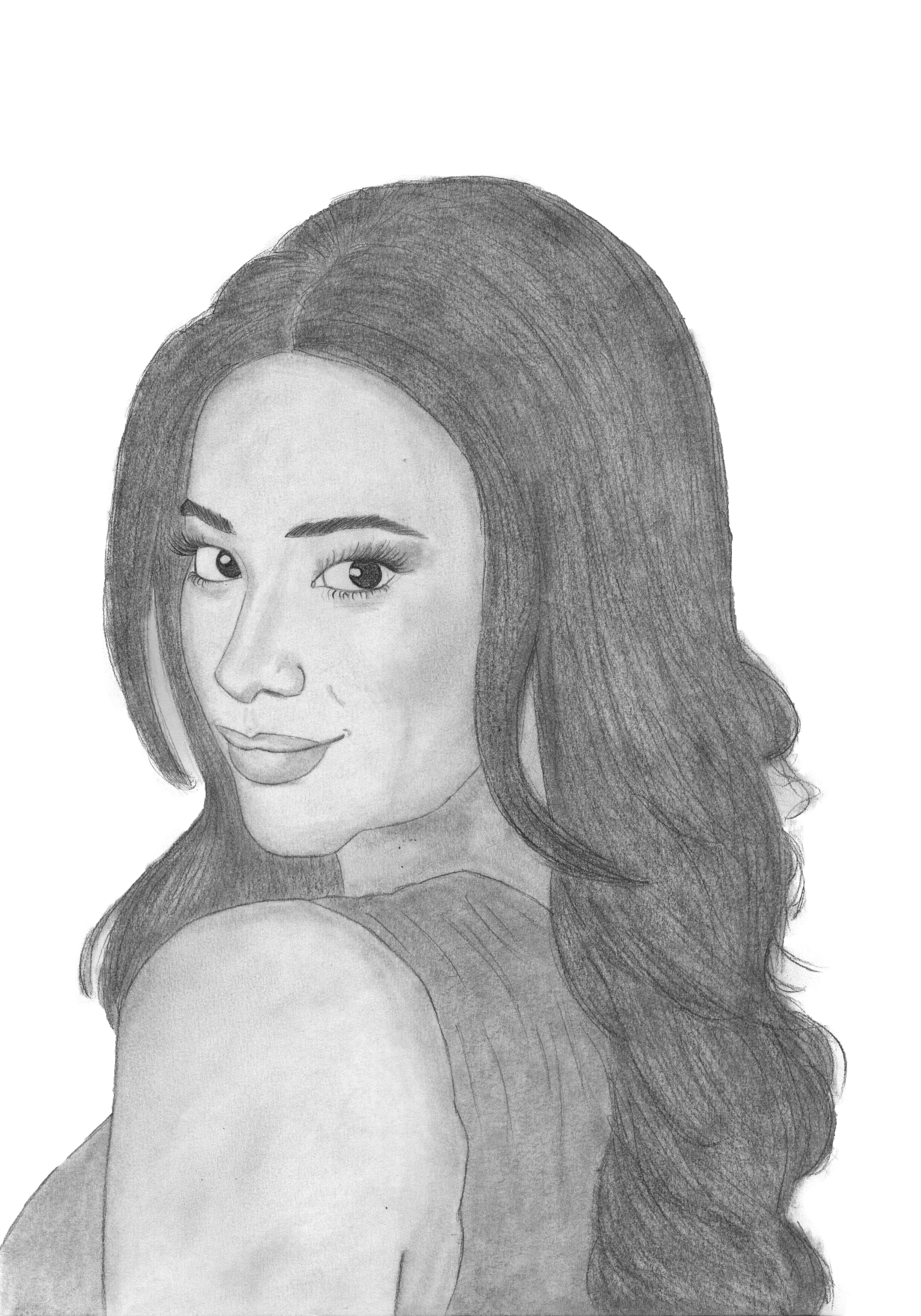 Shay Mitchell pencil