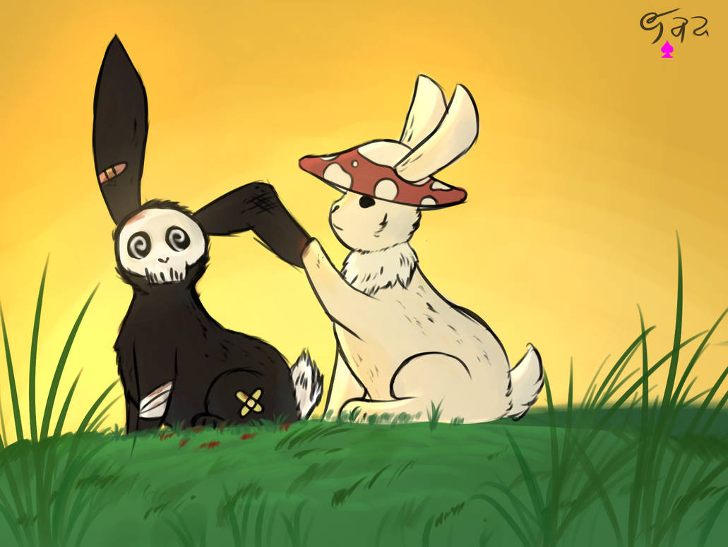 Deviantart Sir Rabbits Two rabbits by Loucaries on DeviantArt