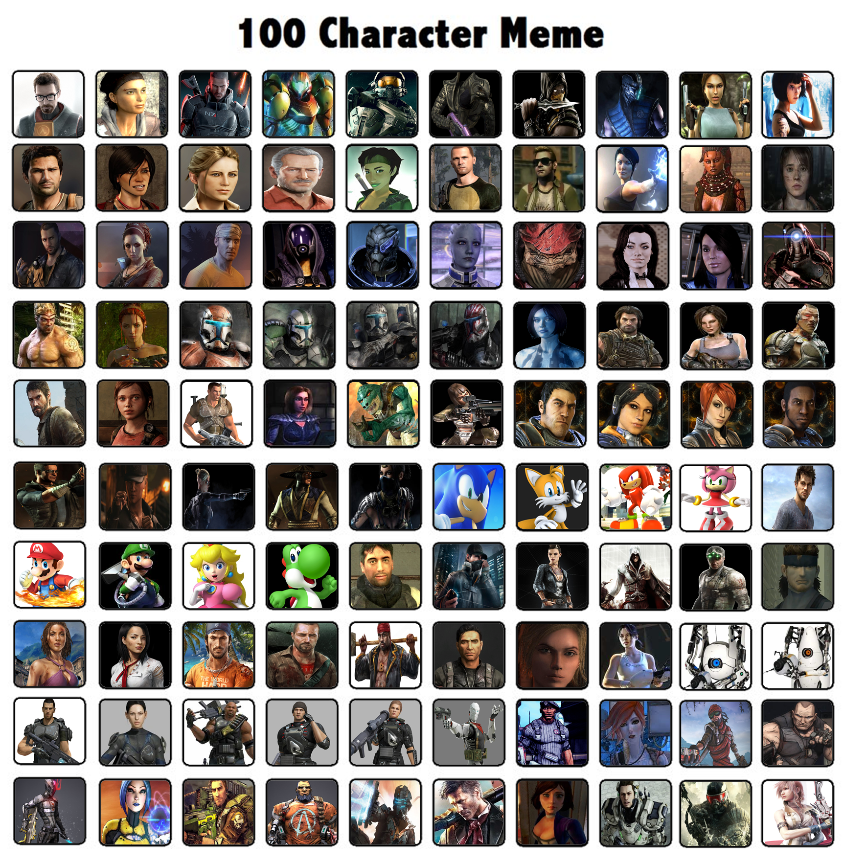 Memes characters. 100 Character meme. 100 Character meme шаблон. Character meme шаблон. Favorite characters meme.