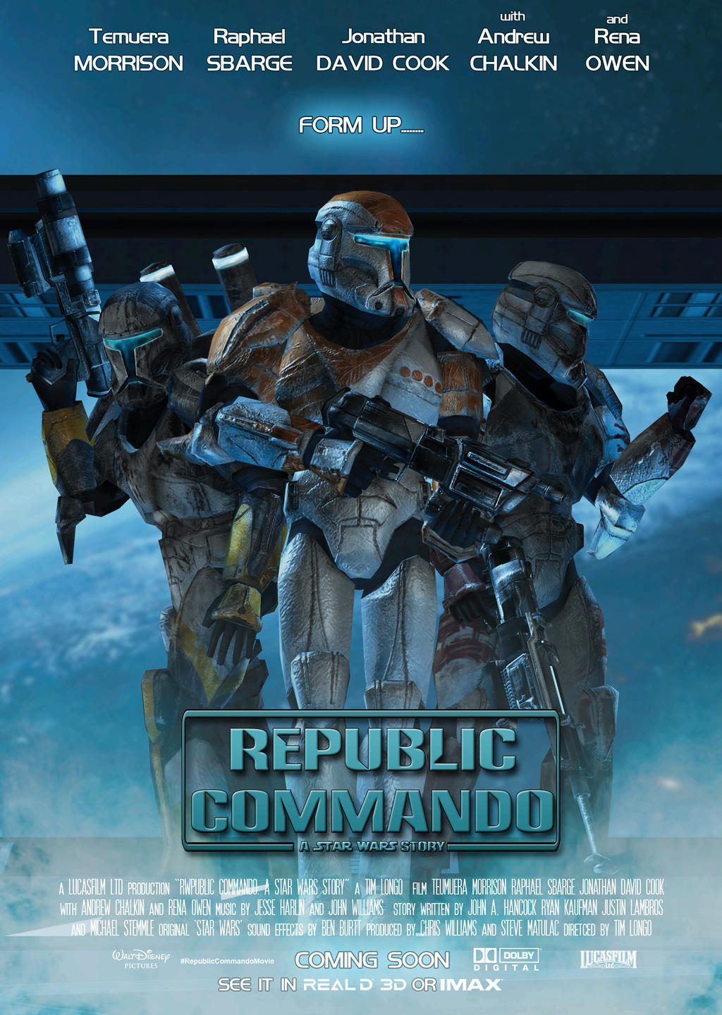 Star Wars: Republic Commando (Movie Poster) by Archangel470 on DeviantArt