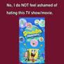 I don't feel ashamed of hating Modern SpongeBob