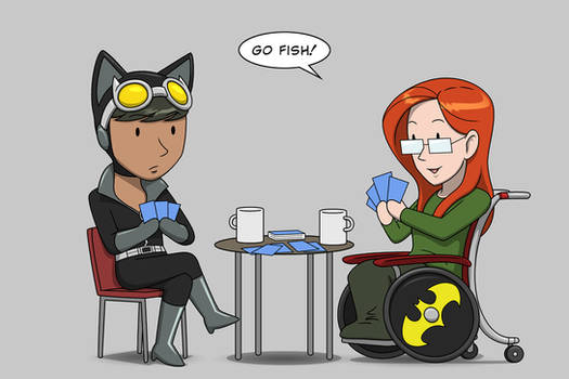 Catwoman and Oracle
