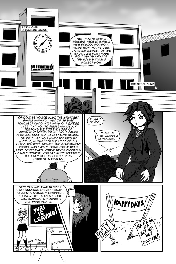 Time Girls Issue 1 Page01