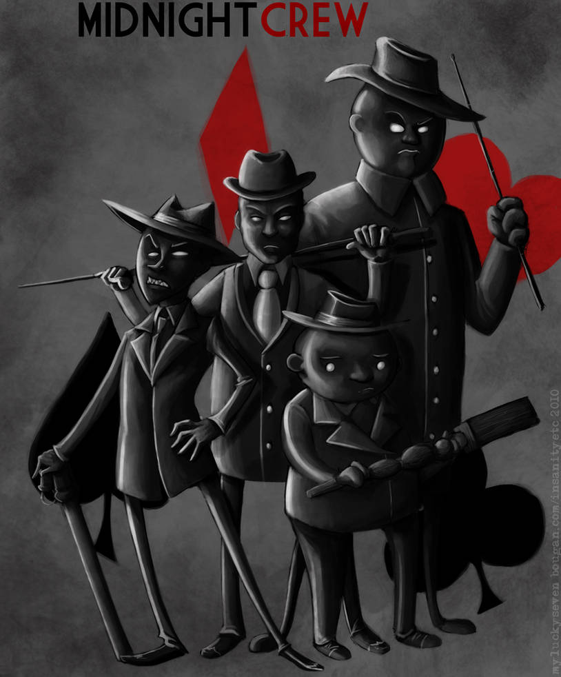 Midnight Rescue Character Midnight Crew by myluckyseven on DeviantArt