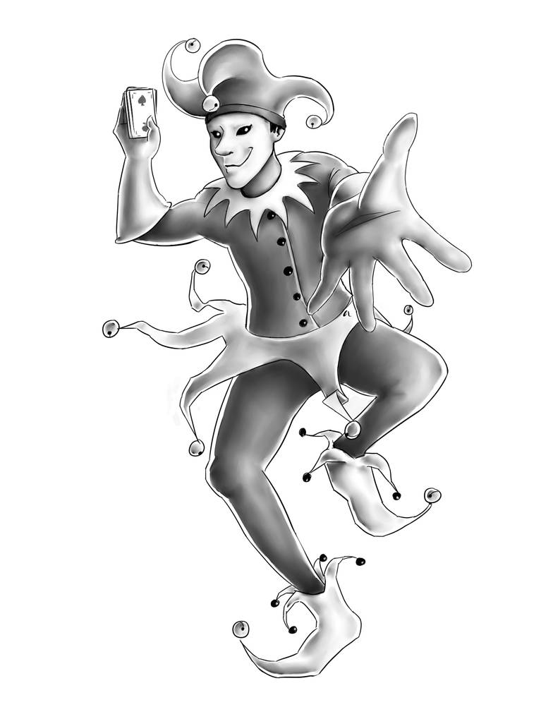 Jester (Tattoo Concept) by TheCreator17 on DeviantArt