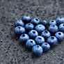 I love blueberries.