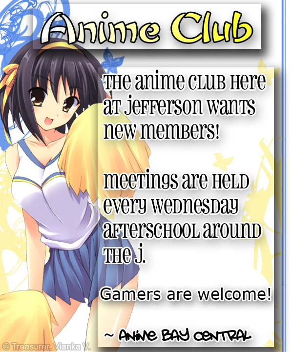 Anime Club Flyer By Greenfarore On Deviantart Anime Club Flyer By Greenfarore On Deviantart