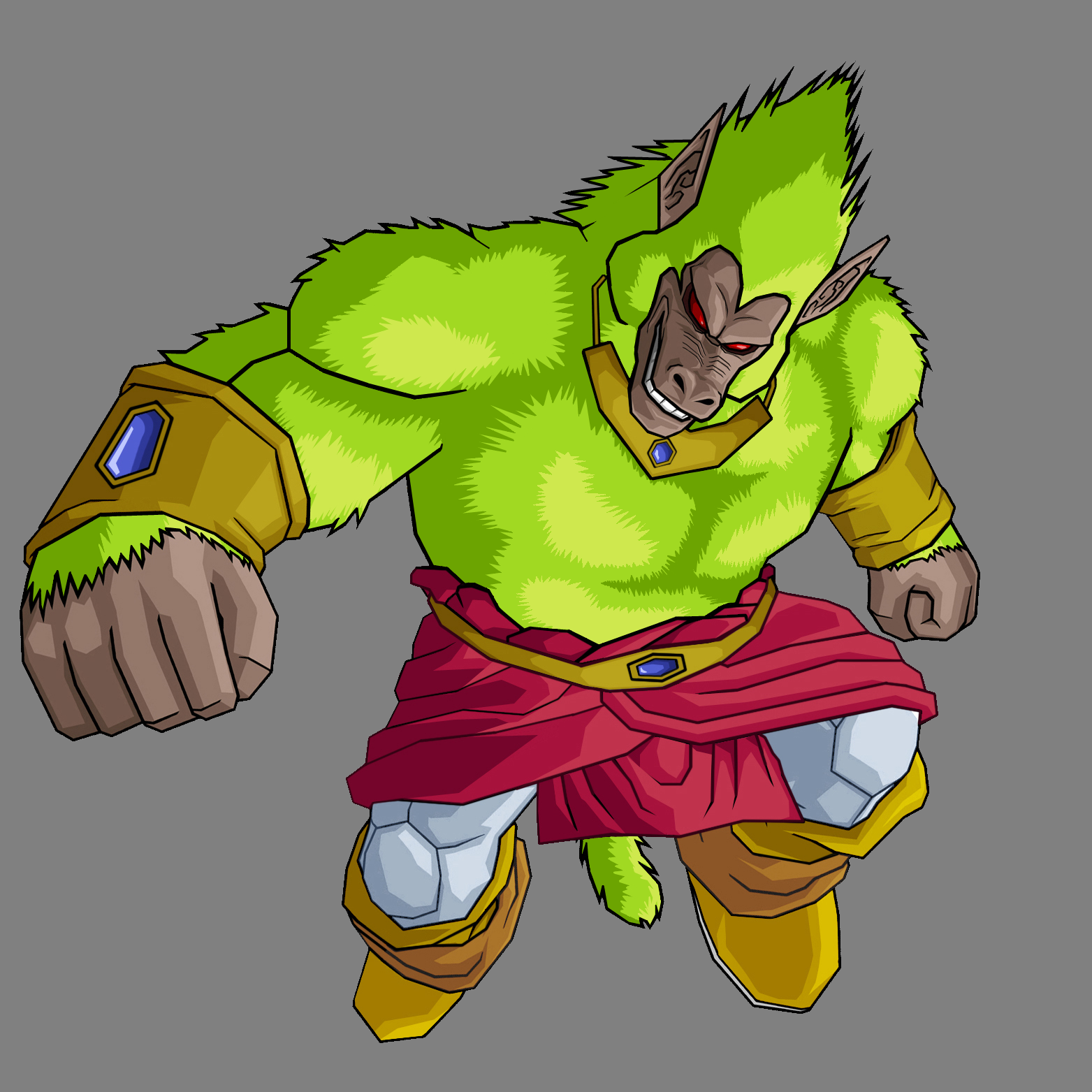 Broly Oozaru Legendary by Gokuten on DeviantArt