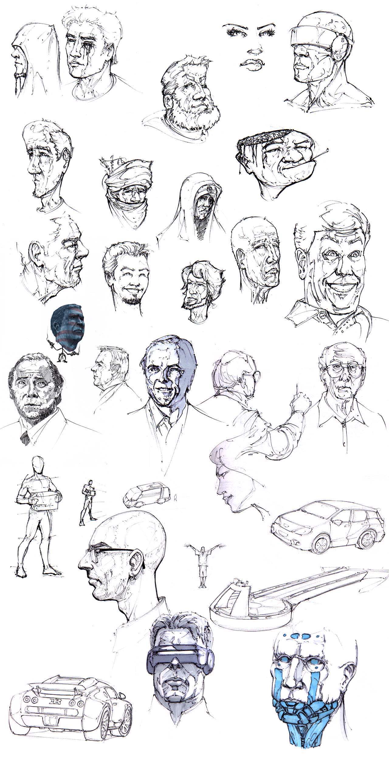 Random sketches october 2007