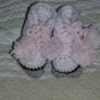 Roller Skate Baby Booties